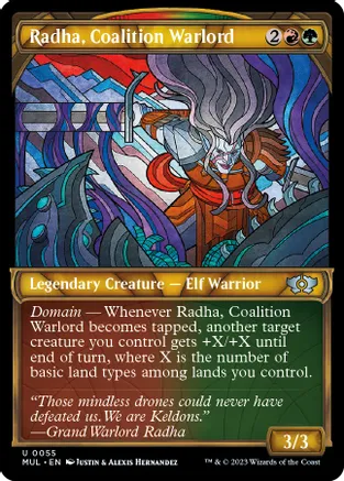 Radha, Coalition Warlord (Multiverse Legends)